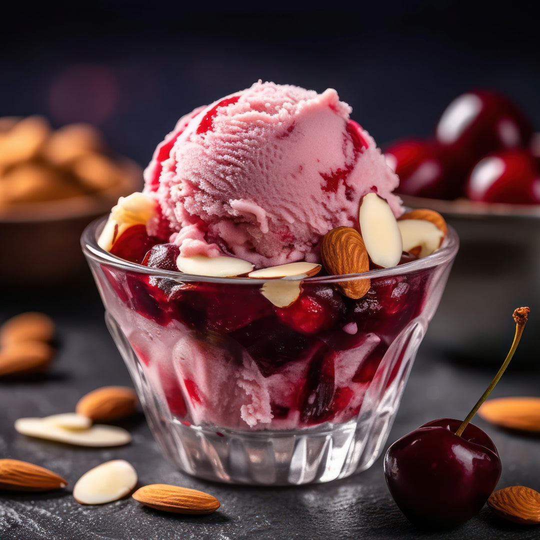 Cherry Almond Sorbet