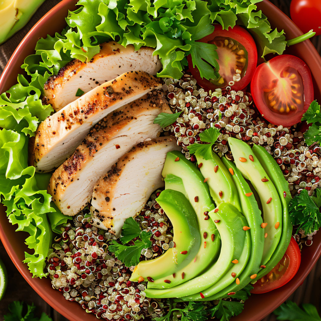 Grilled Chicken and Quinoa Salad