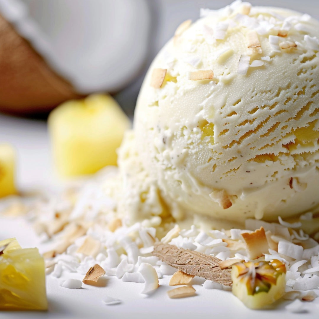 Pineapple Coconut Sorbet Recipe