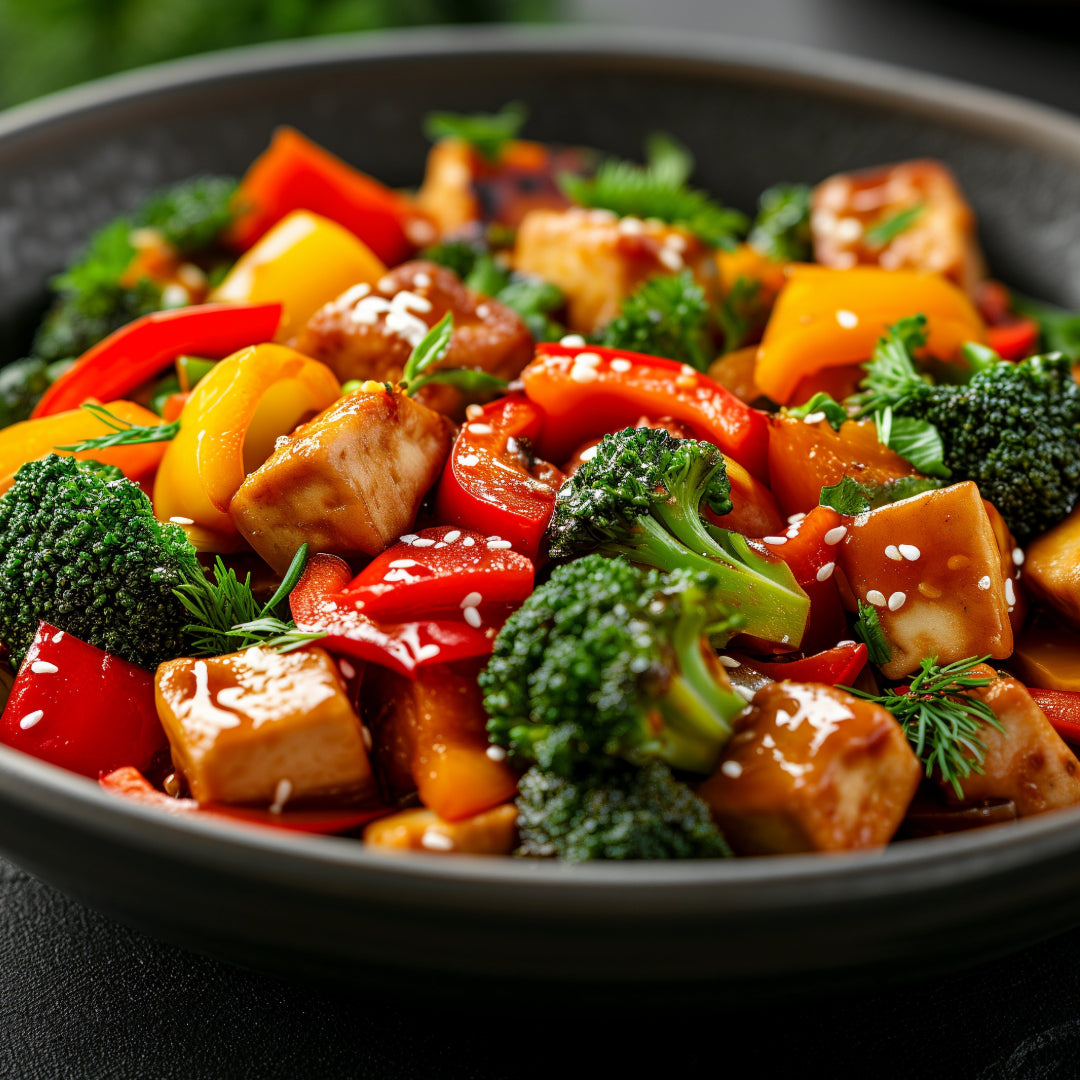 Tofu and Veggie Stir-Fry