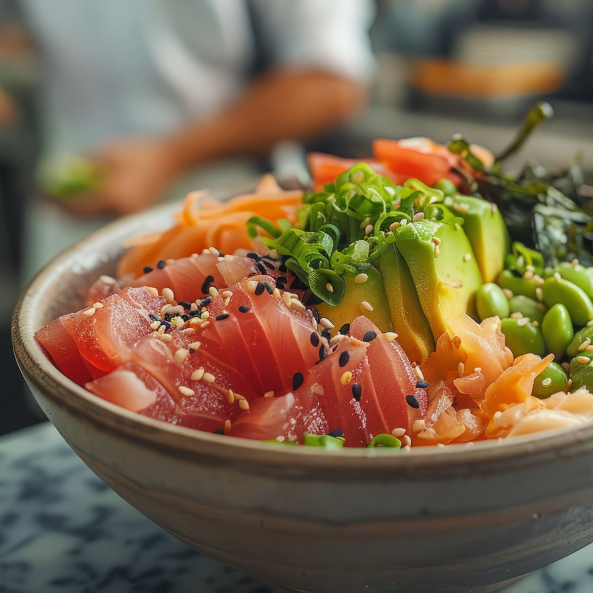 Salmon Poke Bowl - PeakRoar