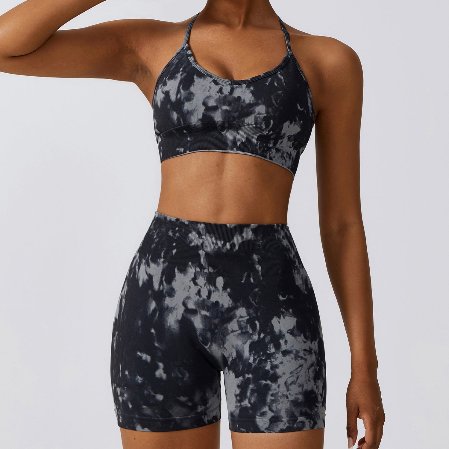 APEX PRINTED SHORT SET