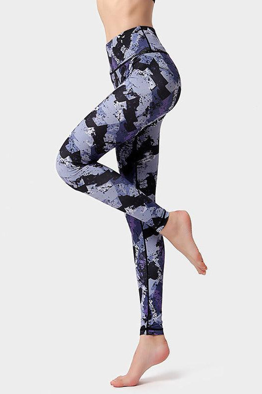 FLOWERS PRINT LEGGINGS - PeakRoar