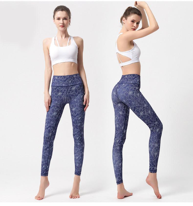 HIGH-WAISTED YOGA LEGGINGS - PeakRoar